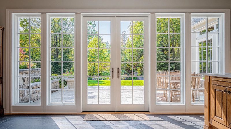 Garden door