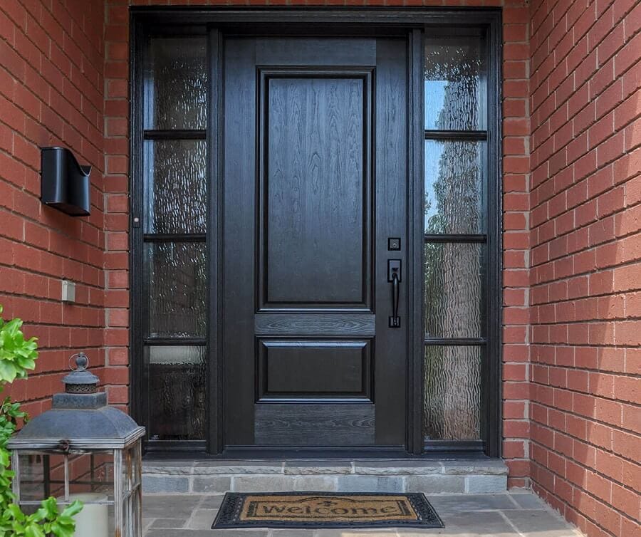 Fiberglass door