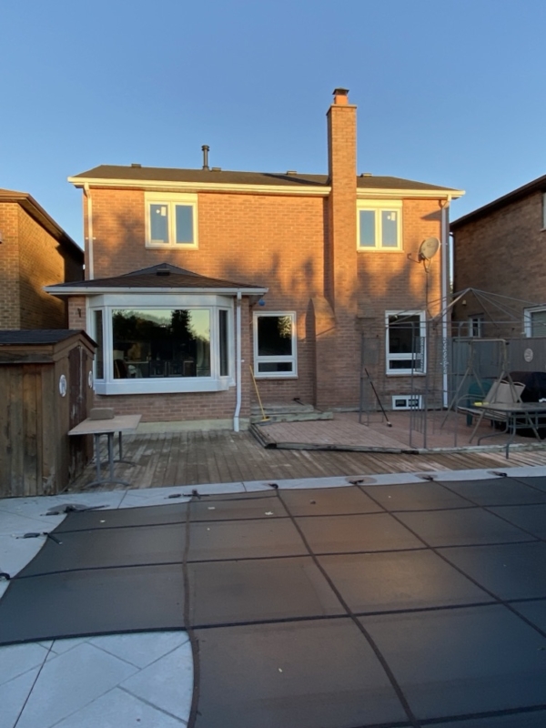 Window and door replacement in Brampton, Ontario by Optima Windows and Doors, photo from Debbie Salituro's 5-star Google review