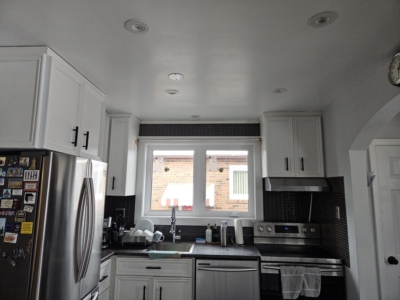 Brick to brick window replacement, white frames in Toronto, Ontario by Optima Windows and Doors (photo 2), photo from Erica Olmedo's 5-star Google review