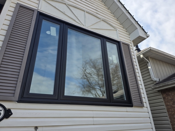 Window replacement in Bowmanville, Ontario by Optima Windows and Doors, photo from James's 5-star Google review