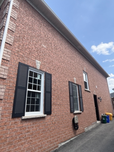 Window replacement, white frames in Whitby, Ontario by Optima Windows and Doors (photo 2), photo from Janet Smith's 5-star Google review