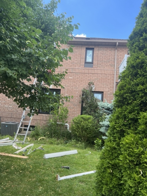 Window and door replacement in Mississauga, Ontario by Optima Windows and Doors, photo from Melody Chong's 5-star Google review