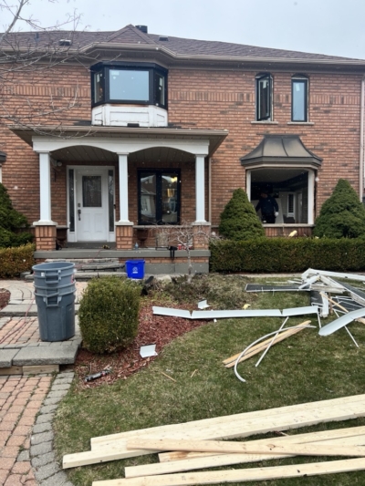 Window and door replacement in Mississauga, Ontario by Optima Windows and Doors (photo 2), photo from Robert Small's 5-star Google review